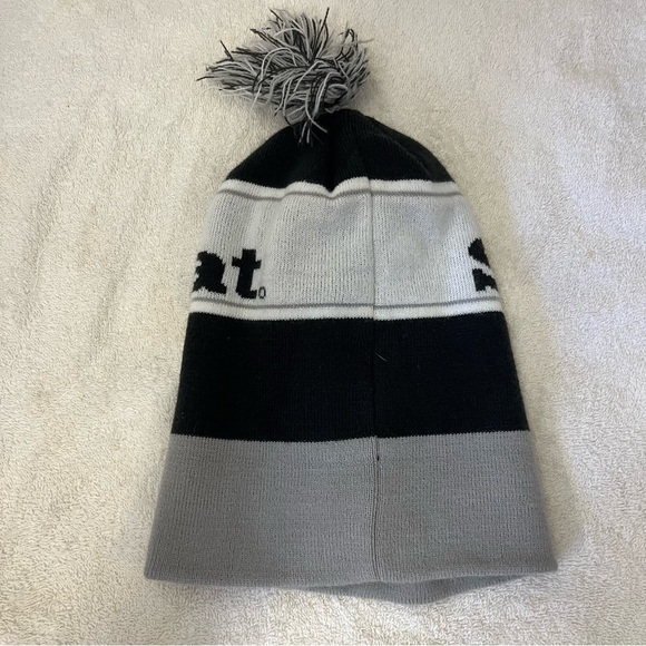 Steamboat Black and Gray Knit Ski Beanie - Picture 9 of 10